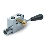 Гидрозамок  двухсторонний  VBРSЕ 3/8 L C/RUBINETTO SX (левый)  