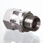 Штуцер ввертной G 3/8 (Ш) - JIC 7/8 (Г) (203518)